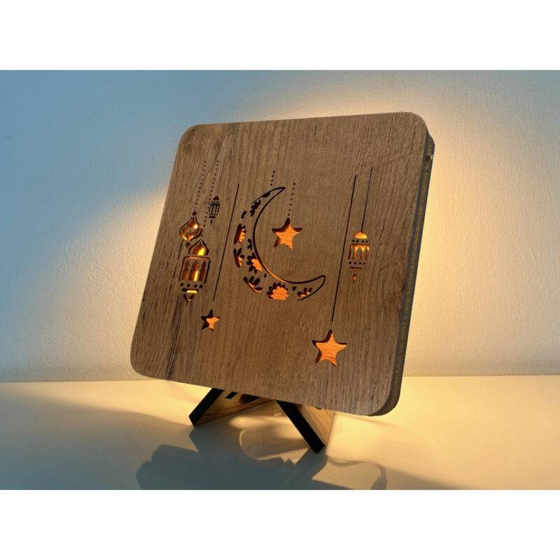 LED-Tischlampe "Ramadan" 19cm x 19cm