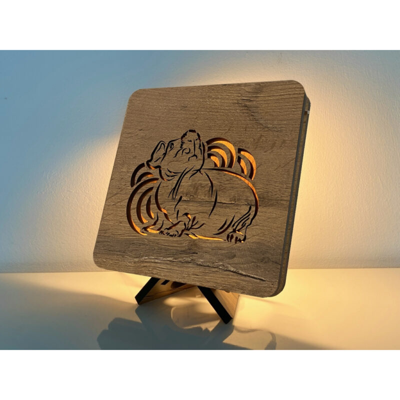 LED-Tischlampe "Skinny Meerschweinchen" 19cm x 19cm