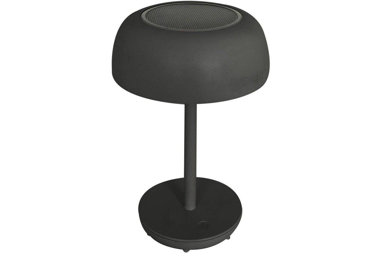 LED Tischlampe Solar schwarz 18 x 29 cm 20 LED warmweiß für Innen und Aussen LED Tischlampe Solar schwarz 18 x 29 cm 20 LED warmweiß für Innen und Aussen