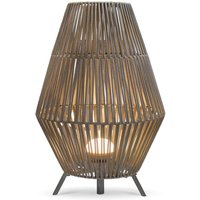 LED Tischlampe außen Akku IP54 dimmbar Fernbedienung 72 cm von Newgarden
