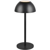 LED-Tischleuchte ⌀13,50cm Kunststoff Schwarz Matt