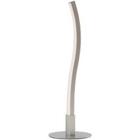 LED Tischleuchte 30,5 cm in Silber matt Weiß 3000 K LED Tischleuchte 30,5 cm in Silber matt Weiß 3000 K von Searchlight