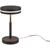 LED-Tischleuchte ca. 25 cm hoch Anthrazit 1 Stück Metall Dunkelgrau