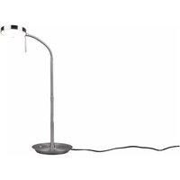 LED-Touch-Tishleuchte ca. 57 cm hoch Nickel 1 Stück Metall Hellgrau
