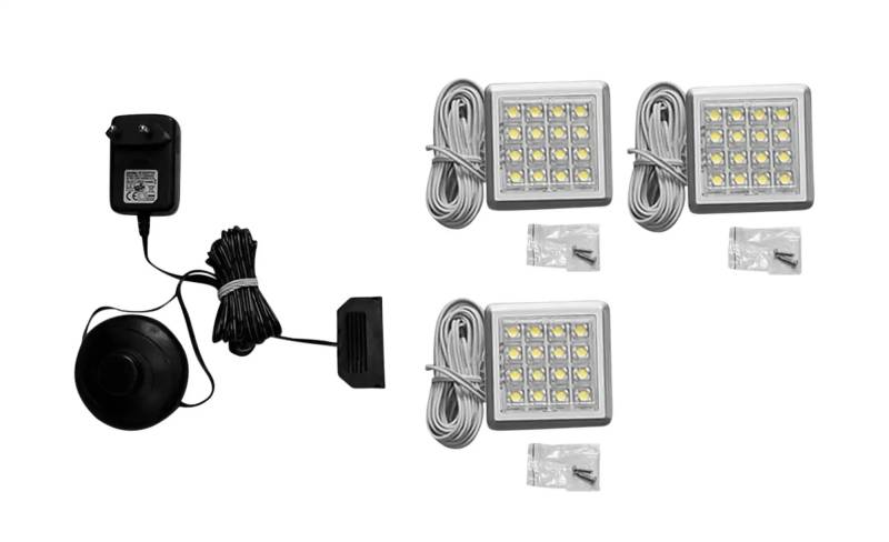 LED Unterbauspots 3er Set Lampen & Leuchten > Möbelleuchten - Möbel Kraft