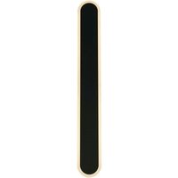 LED Wandlampe Außen Metall IP65 H:60 cm Schwarz Modern LED Wandlampe Außen Metall IP65 H:60 cm Schwarz Modern von 121004