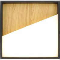 LED Wandlampe Natur Schwarz B:30 cm 3000 K blendarm LED Wandlampe Natur Schwarz B:30 cm 3000 K blendarm von Eco-Light