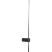 LED Wandlampe Schwarz 4000 K indirekt 80 cm hoch Metall von Nowodvorski