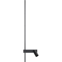 LED Wandlampe Schwarz Aluminium GU10 H:80 cm indirekt von Nowodvorski