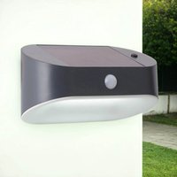 LED Wandlampe Solar Bewegungssensor Metall IP44 Outdoor LED Wandlampe Solar Bewegungssensor Metall IP44 Outdoor von 121004
