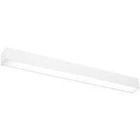 LED Wandlampe Weiß 67 cm länglich blendarm 3000 K von Sollux