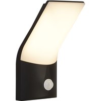 LED Wandlampe außen Bewegungssensor IP54 Schwarz Weiß LED Wandlampe außen Bewegungssensor IP54 Schwarz Weiß von Searchlight