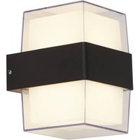 LED Wandlampe außen Up Down IP44 Schwarz Weiß 3000 K LED Wandlampe außen Up Down IP44 Schwarz Weiß 3000 K von Searchlight