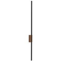 LED Wandlampe indirektes Licht 3000 K 108 cm hoch Metall Holz LED Wandlampe indirektes Licht 3000 K 108 cm hoch Metall Holz von TK Lighting