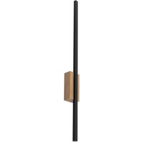 LED Wandlampe indirektes Licht 79 cm hoch Metall Holz 3000 K LED Wandlampe indirektes Licht 79 cm hoch Metall Holz 3000 K von TK Lighting