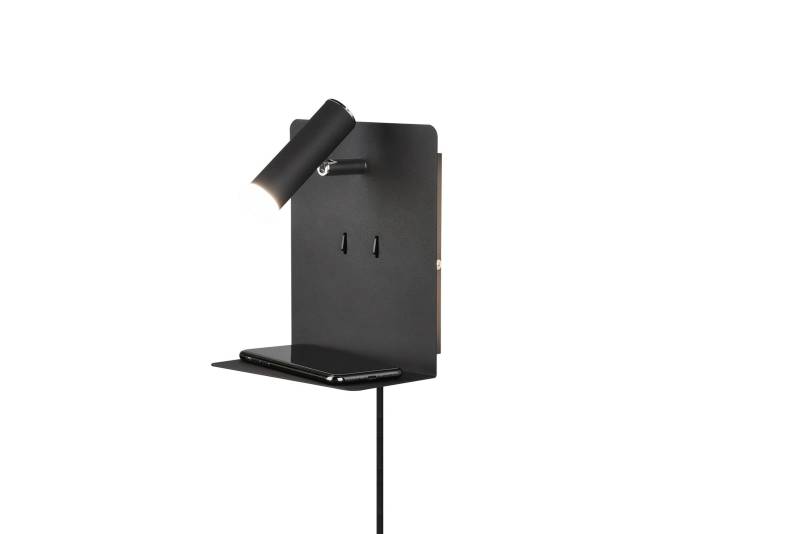 LED-Wandleuchte Element in Schwarz max. 3 Watt Wandlampe