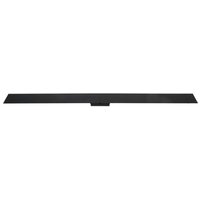 LED Wandleuchte Metall Schwarz 100 cm lang 3000 K indirekt von TK Lighting