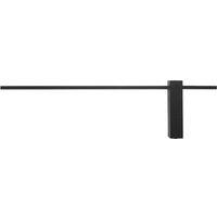 LED Wandleuchte Schwarz 4000 K 80 cm lang indirekt von Nowodvorski