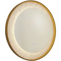 LED Wandleuchte dimmbar in Gold Weiß Touch IP44 Ø80 cm LED Wandleuchte dimmbar in Gold Weiß Touch IP44 Ø80 cm von 121004