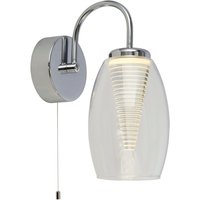 LED Wandleuchte mit Schalter 3000 K 414 lm H: 26,5 cm von Searchlight
