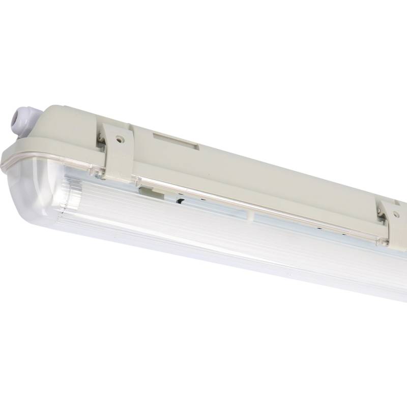 LED-Wannenleuchte 14 W 2100 lm 4000 K 120 cm Grau