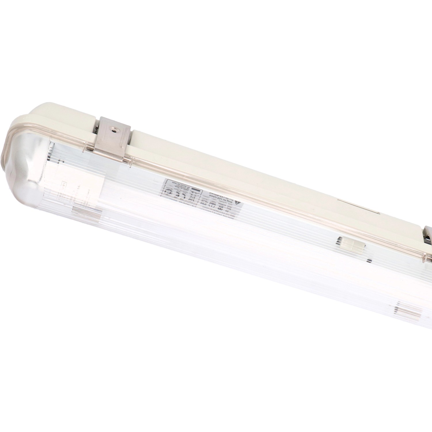 LED-Wannenleuchte 20,5 W 3100 lm 4000 K 150 cm Grau LED-Wannenleuchte 20,5 W 3100 lm 4000 K 150 cm Grau