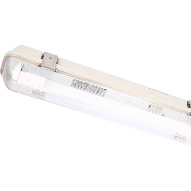 LED-Wannenleuchte 20,5 W 3100 lm 4000 K 150 cm Grau