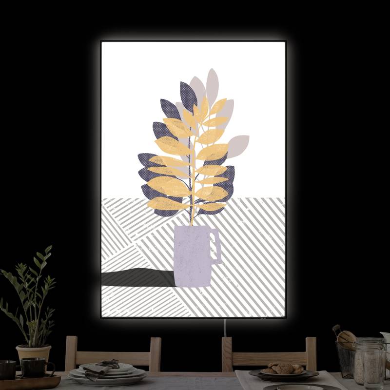 LED-Wechselbild Vase I