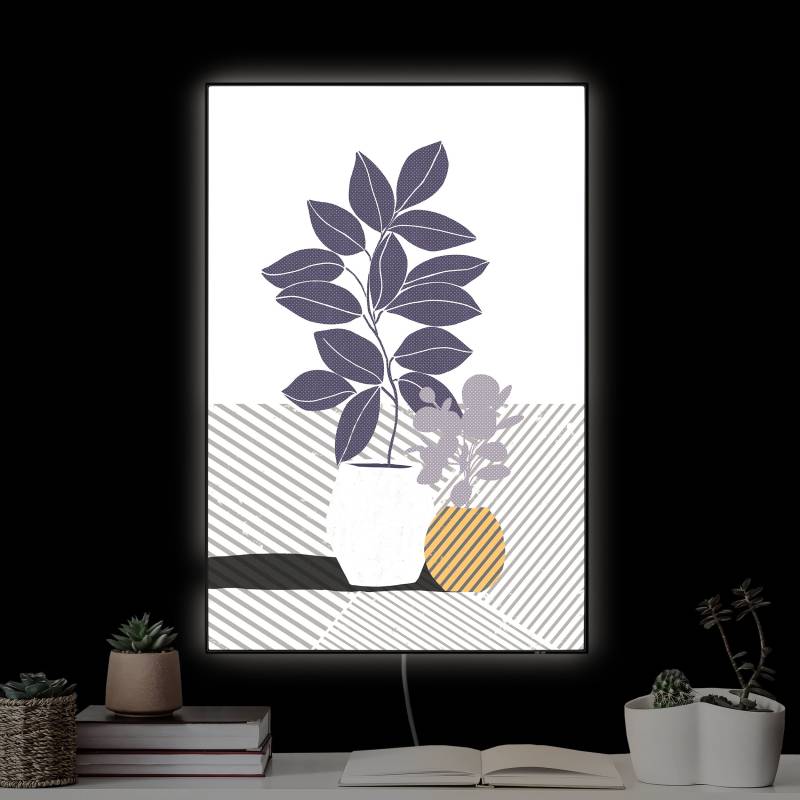 LED-Wechselbild Vase II