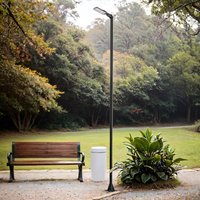 LED Wegeleuchte IP65 392 cm hoch Schwarz 4000 K 5900 lm LED Wegeleuchte IP65 392 cm hoch Schwarz 4000 K 5900 lm von Nowodvorski