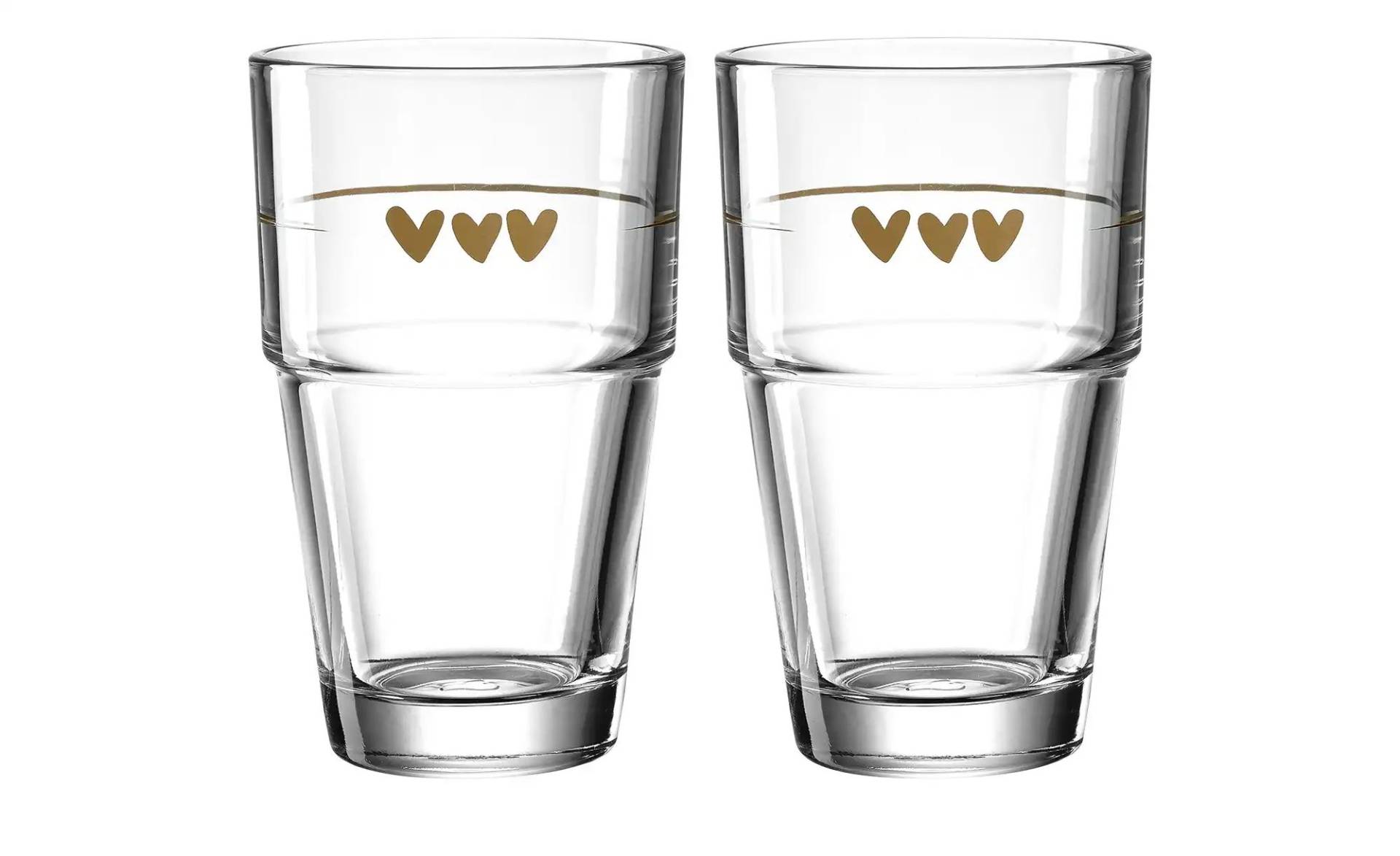LEONARDO 2er-Gläserset  Solo ¦ transparent/klar ¦ Glas ¦ Maße (cm): H: 14,5  Ø: 8.6 Gläser & Karaffen - Möbel Kraft