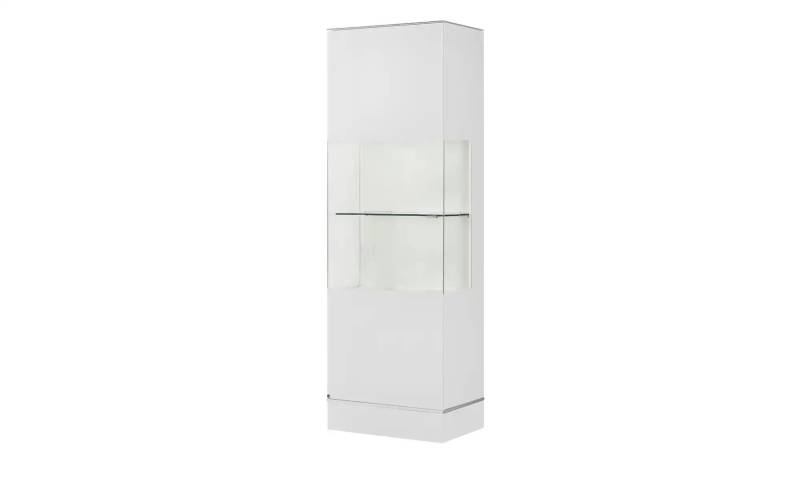 LEONARDO Vitrine  Cube ¦ weiß ¦ Maße (cm): B: 63 H: 192 T: 42.0 Schränke > Vitrinen - Höffner