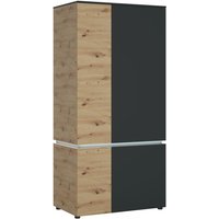 LUCI LCCS01 Schrank 4Türen Artisan Eiche/Kosmos grau  von Wojcik