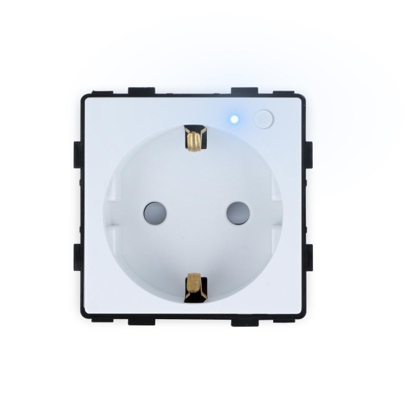 Funk + WLAN Steckdosen-Modul Weiß LX-71WRF-11 LUXUS-TIME