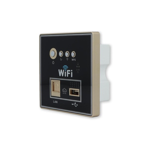 WLAN Repeater Verstärker 3G LAN WPS inkl. USB Ladegerät Schwarz