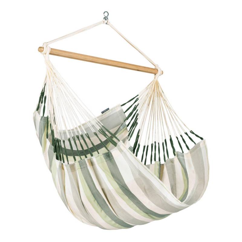 La Siesta HÄNGESESSEL Weiß, Hellgrau, Hellgrün, Olivgrün