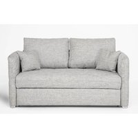 Bettsofa Schlafsofa 140x200 cm Grau LUCA
