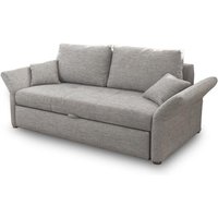 Bettsofa Schlafsofa 160x200 cm Grau LUCA