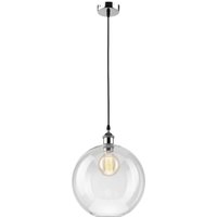 Lampe Esstisch Hängelampe Transparent rund Retro Lampe Esstisch Hängelampe Transparent rund Retro von Lamkur