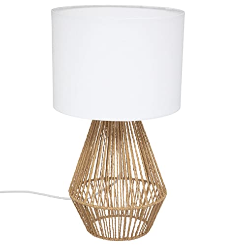 Lampe rechts "Lila" natur H40cm von ATMOSPHERA CREATEUR D'INTERIEUR