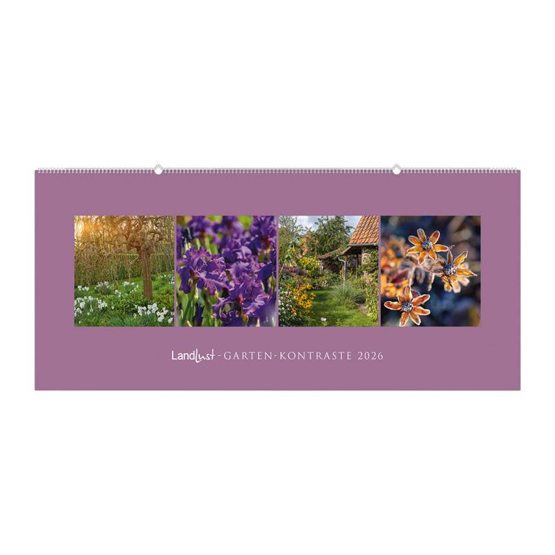 Landlust - Garten-Kontraste Kalender 2026