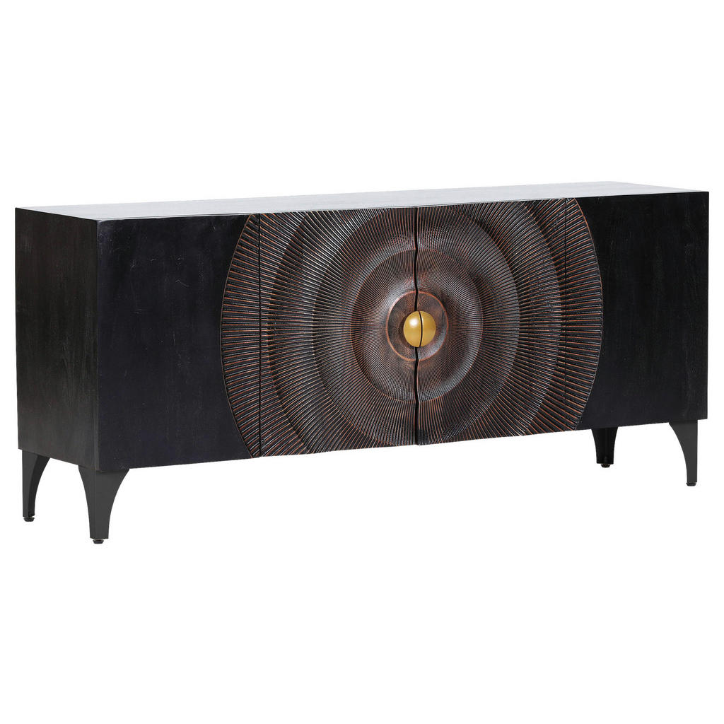 Landscape SIDEBOARD Schwarz, Gold