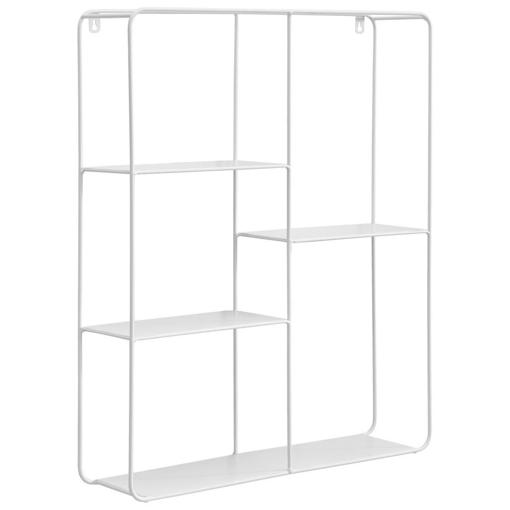 Landscape Wandregal, Kaschmir, Metall, 4 Fächer, 50x60x12 cm, Küchen, Küchenmöbel, Küchenregale von Landscape