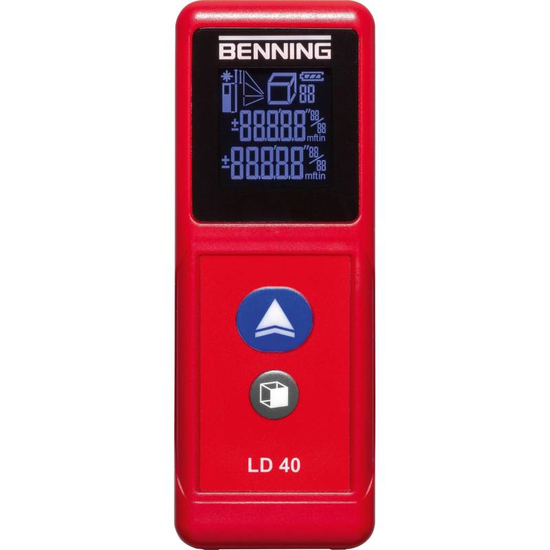 Laser-Entfernungsmesser Benning LD 40