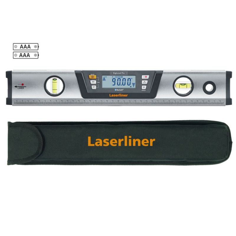 Laserliner Digitale Elektronik-Wasserwaage DigiLevel Pro 40 BLE Version - 081.270A von Laserliner Blackline