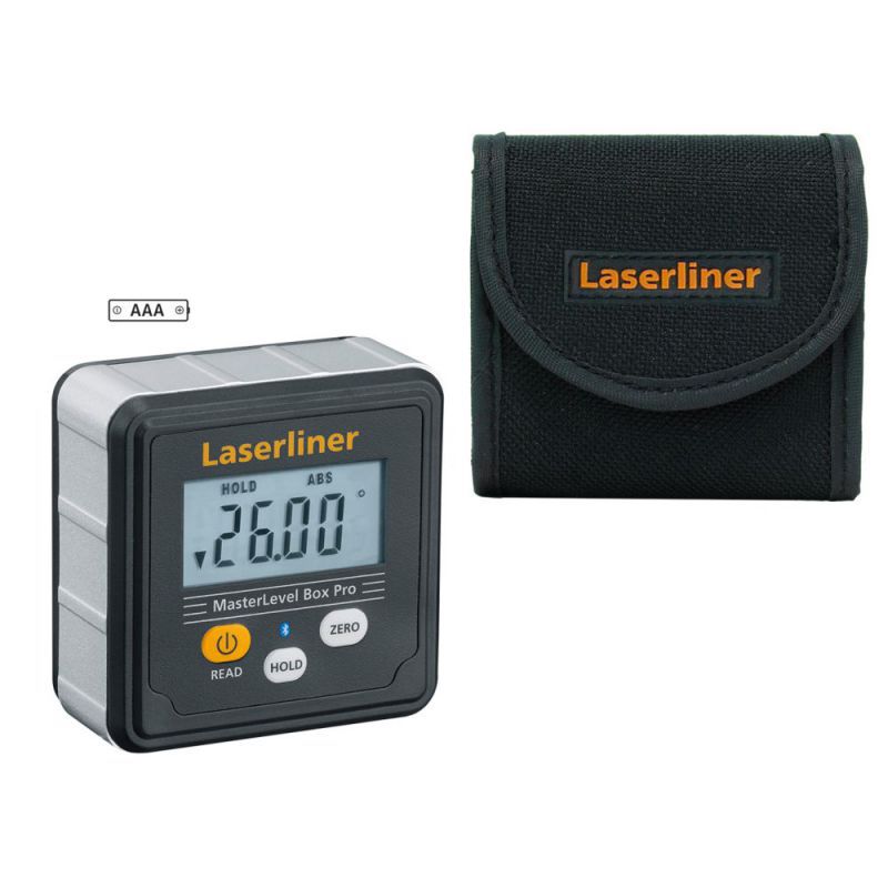 Laserliner Digitale Elektronik-Wasserwaage MasterLevel Box Pro - 081.262A von Laserliner Blackline