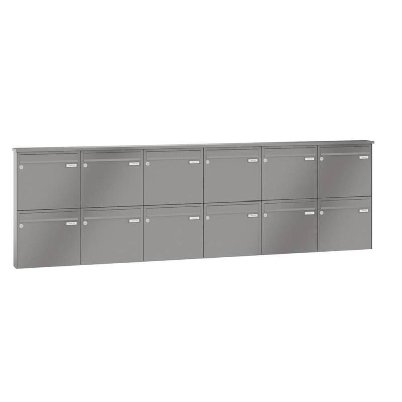 LEABOX 12er Aufputzbriefkasten in DB703 Dupont/Axalta - LEA3 von LEABOX