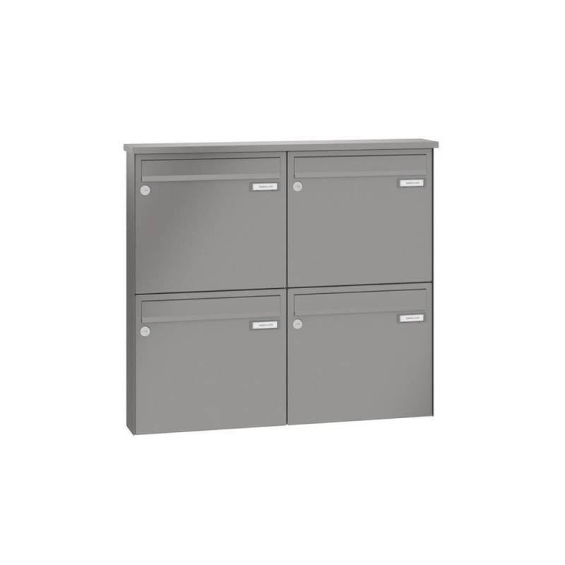 LEABOX 4er Aufputzbriefkasten in RAL 8028 - LEA3 LEABOX 4er Aufputzbriefkasten in RAL 8028 - LEA3 von LEABOX