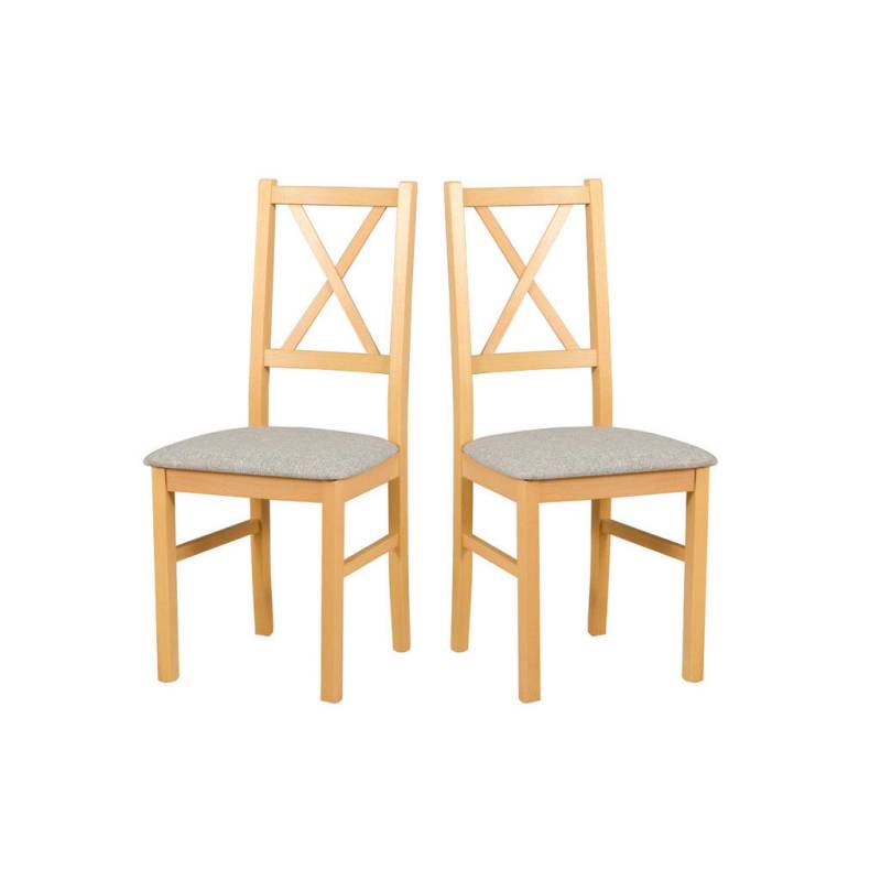 Leaf Design STUHL Beige