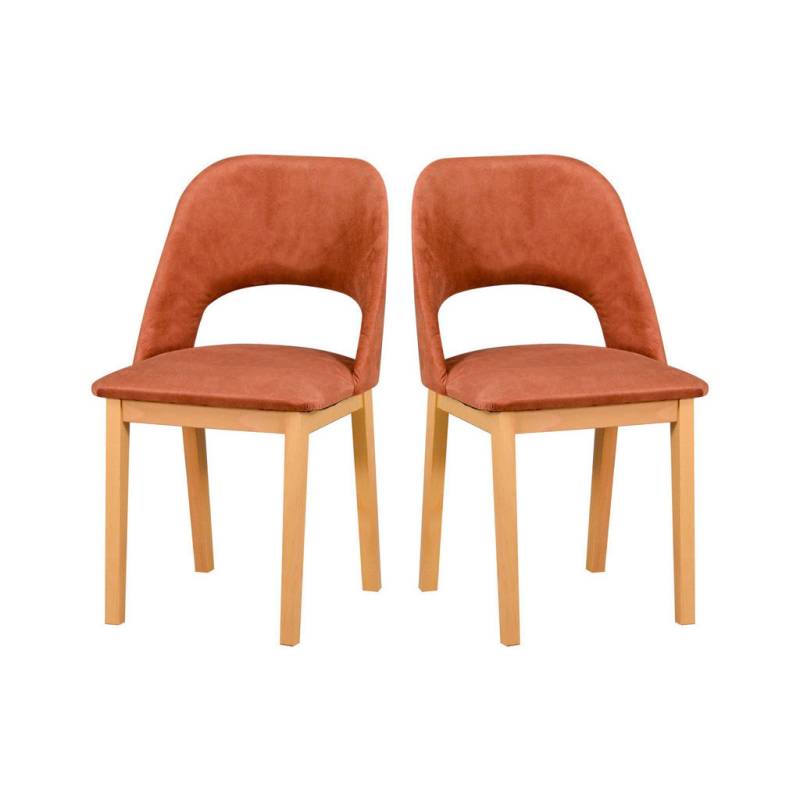 Leaf Design STUHL Birke, Kupfer